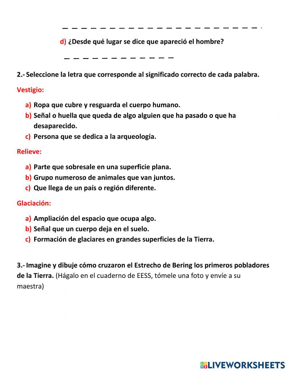 Evaluacion de estudios sociales