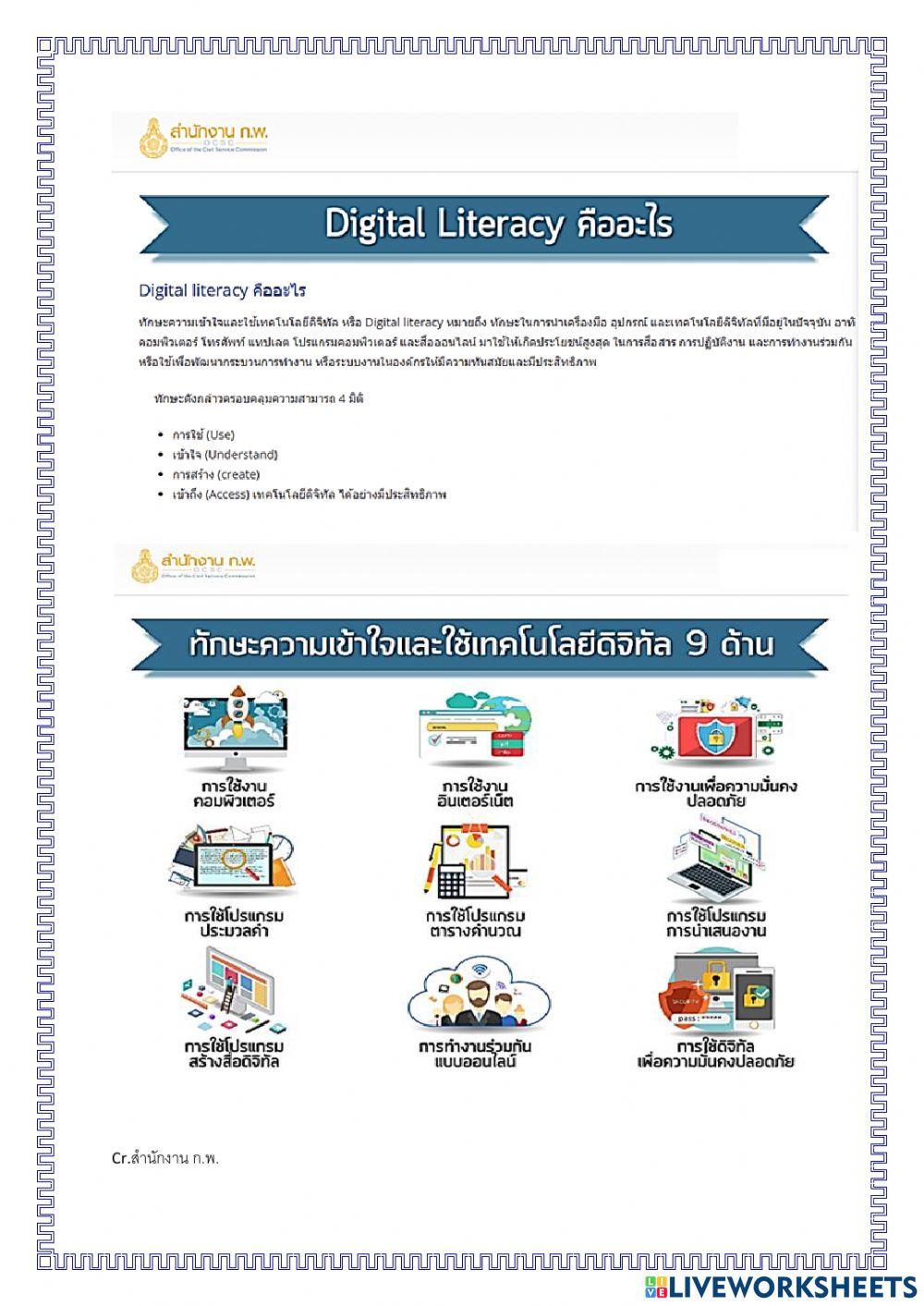 Digital Literacy