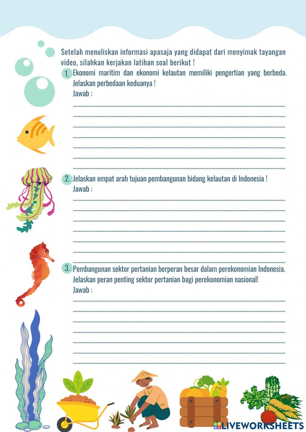 LKPD Penguatan Ekonomi Maritim dan Agrikultur