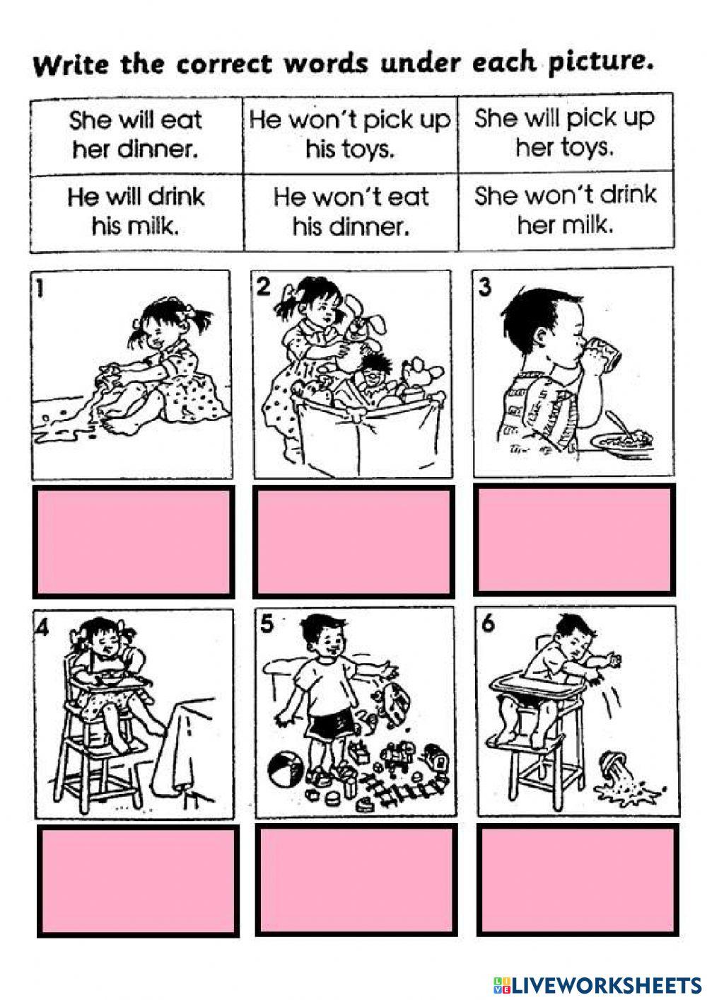 Future Tense (Will & Won't)