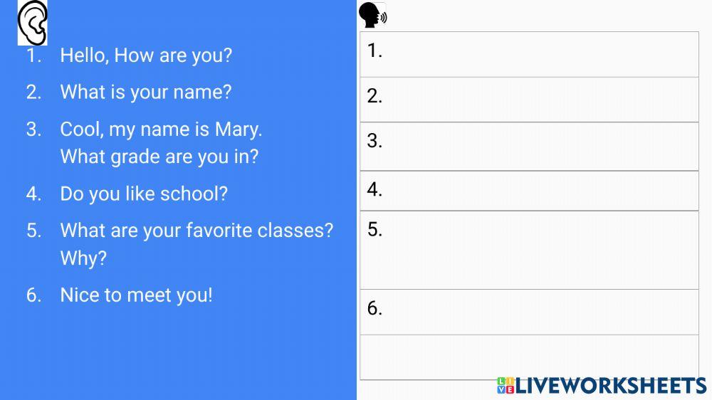 Conversation Shadowing