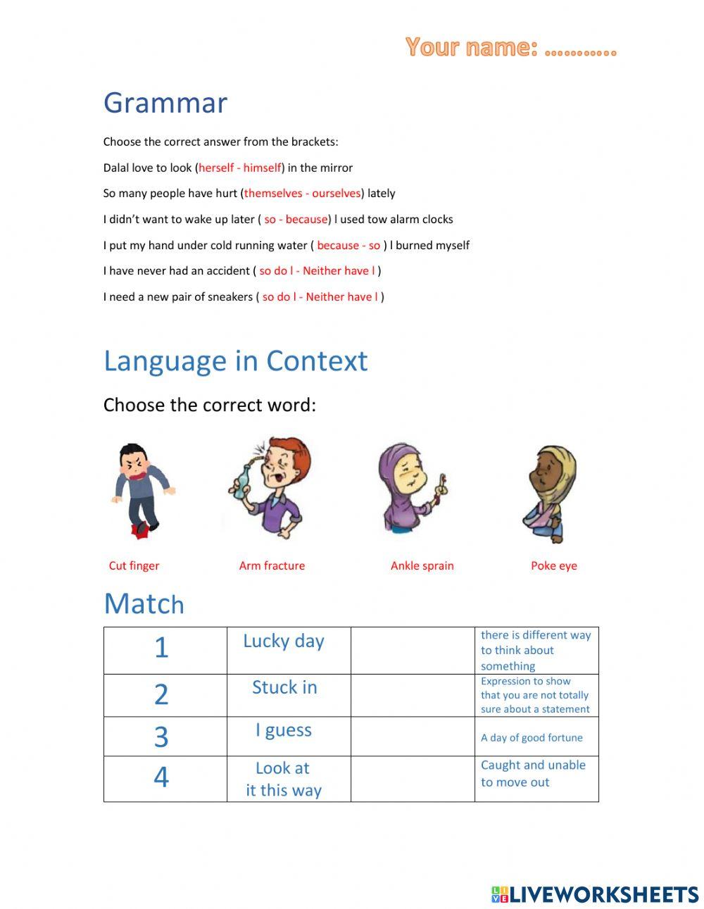 If You Hurt Yourself Outside Of Work