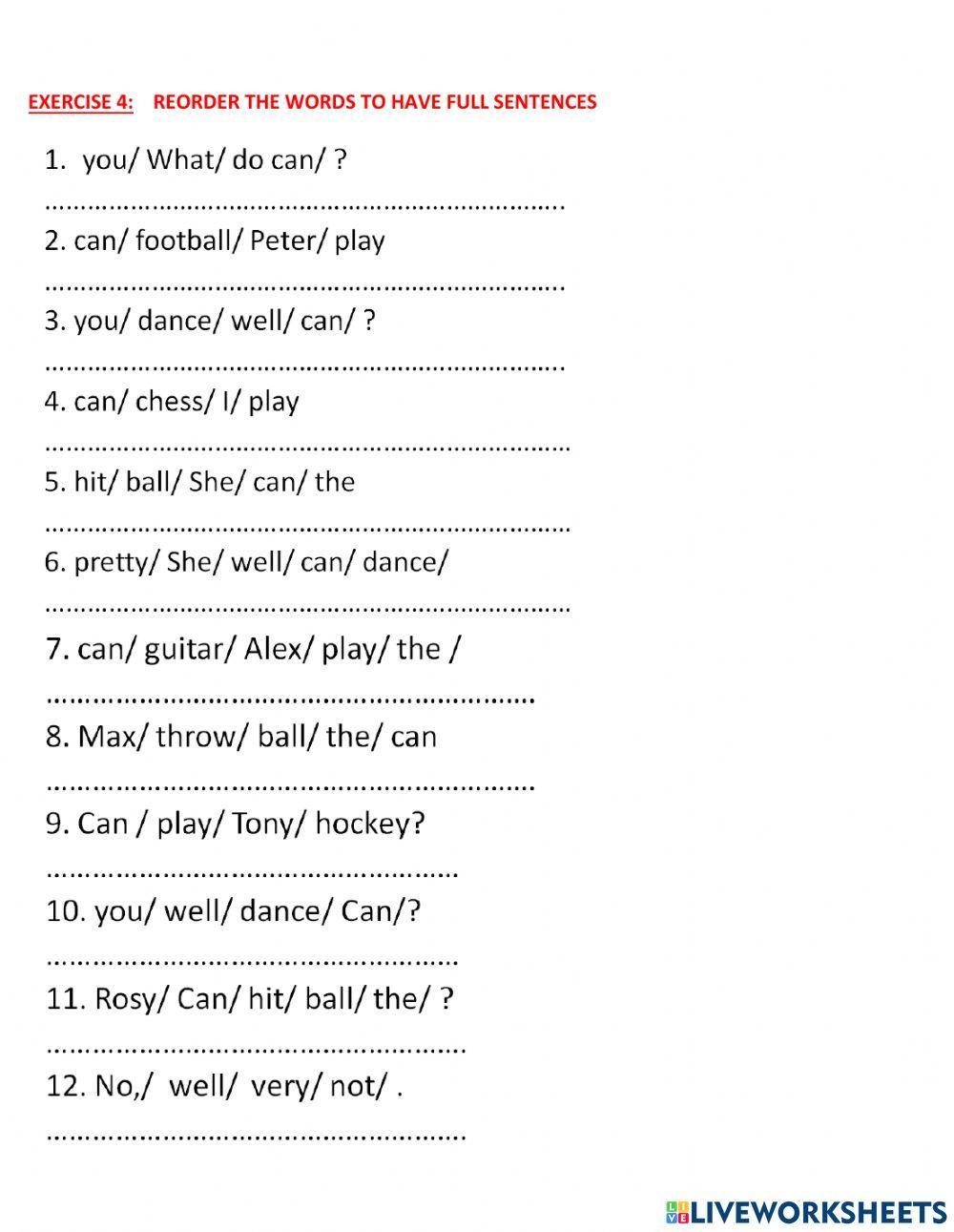 Theme 6. Sports lesson 3