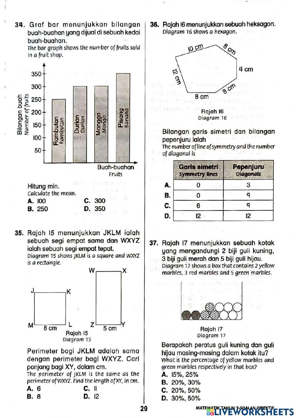 Matematik Tahun 5 Praktis Progressif