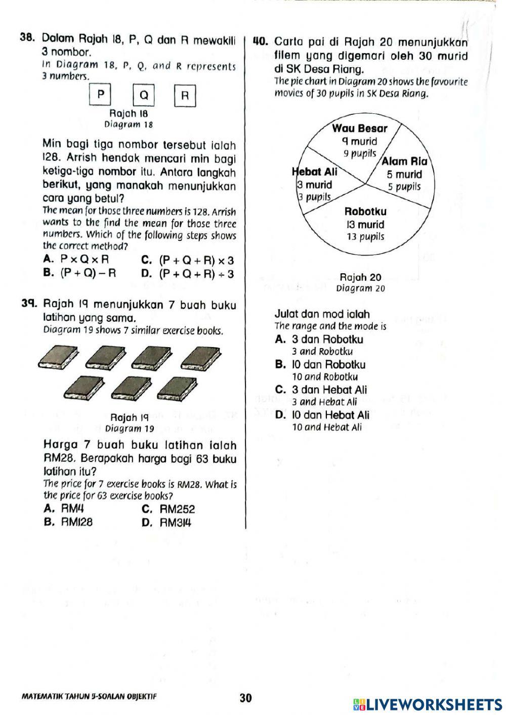 Matematik Tahun 5 Praktis Progressif