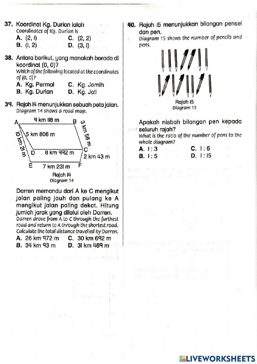 Tahun 4 Praktis Bab 1 - 8