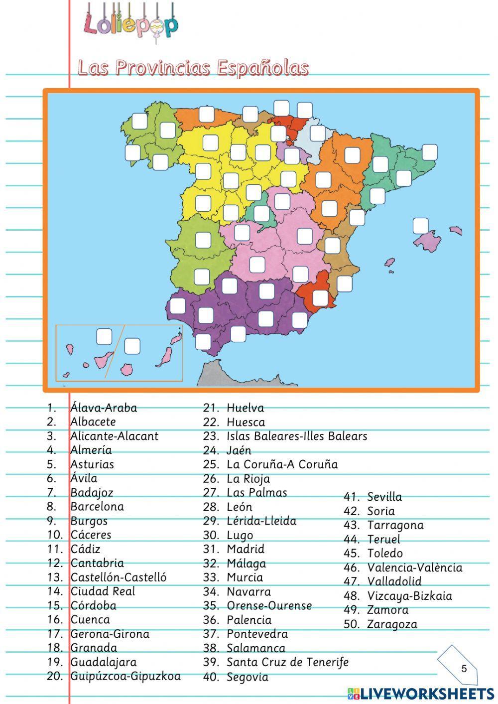 Organización territorial de España
