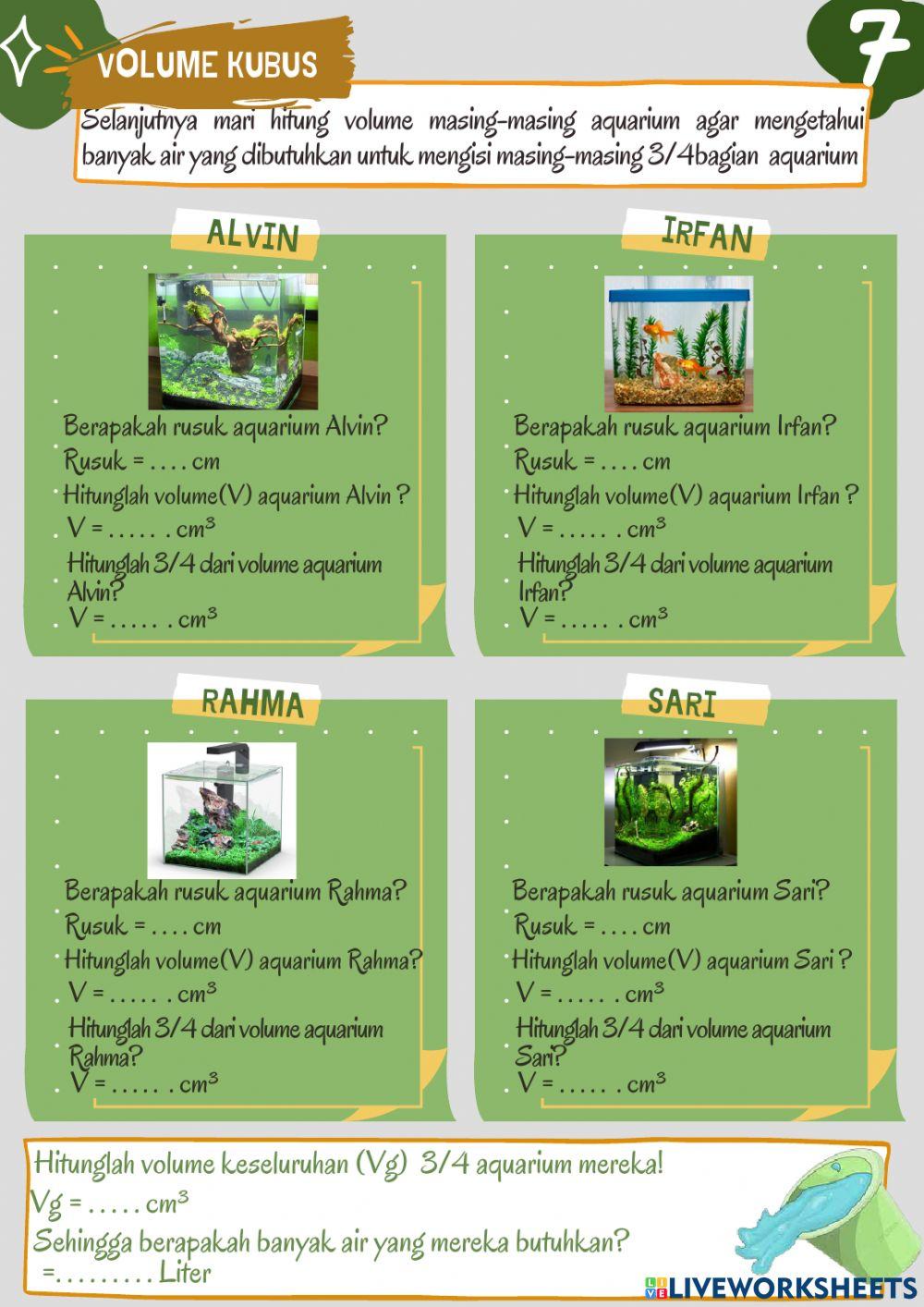 Lembar kerja siswa-kubus