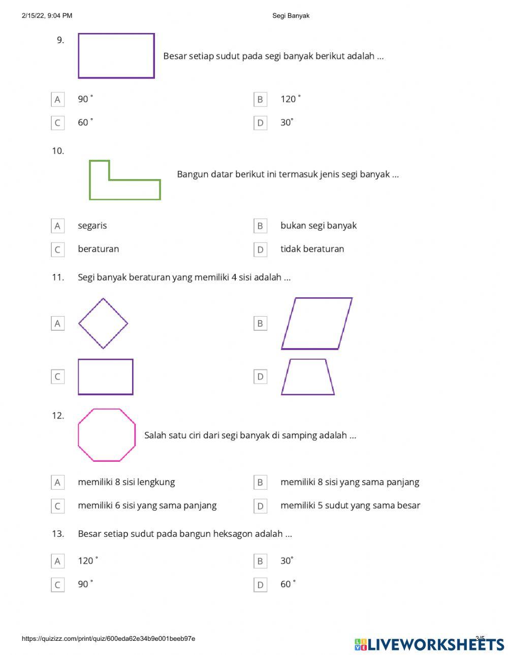 Segi banyak beraturan