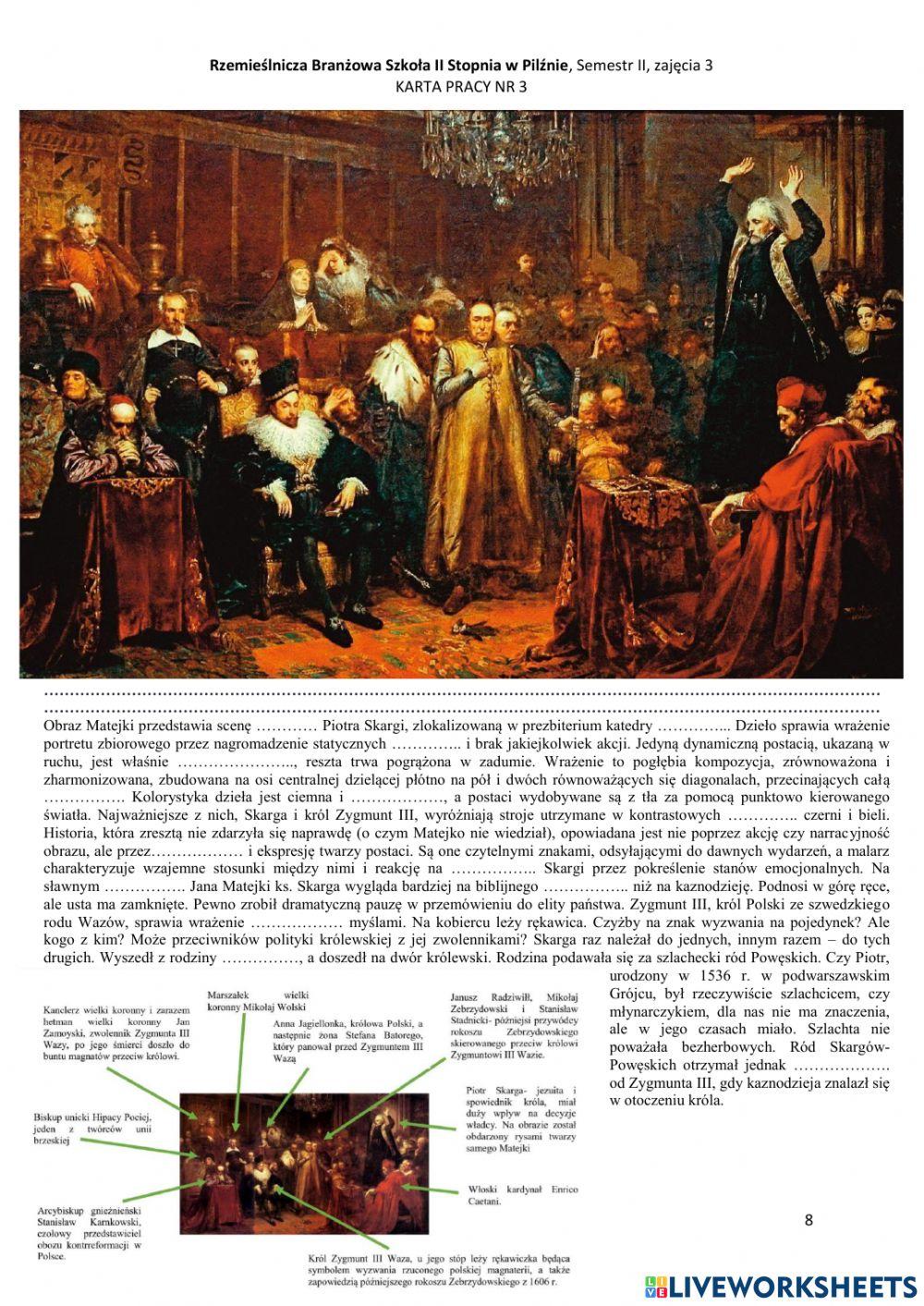 Rzemieślnicza Branżowa Szkoła II Stopnia w Pilźnie, semestr II, zajęcia 3