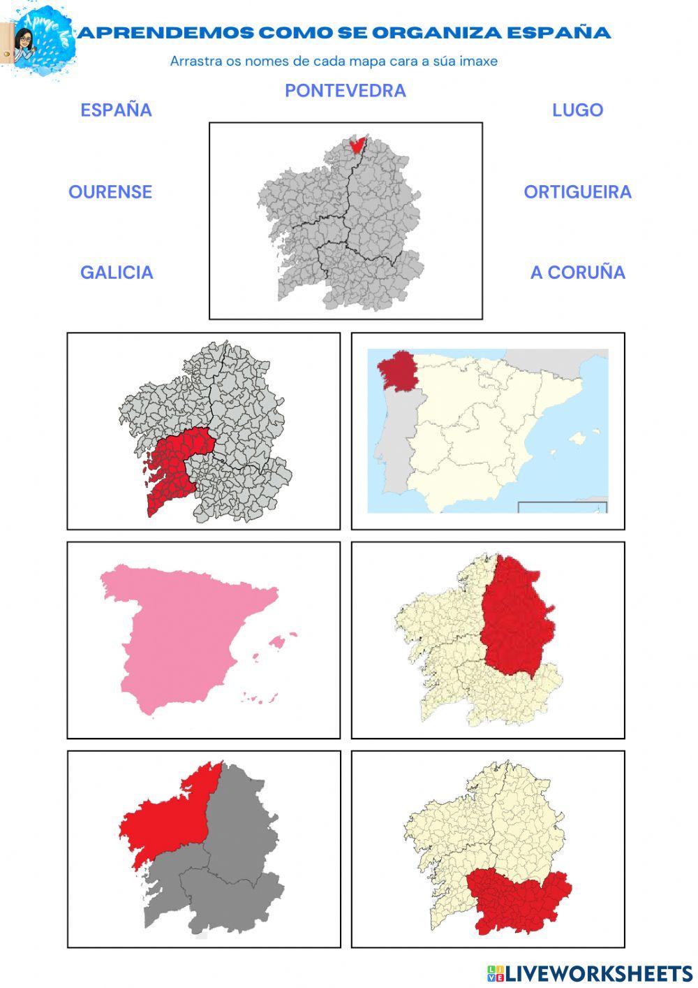 Organización territorial de España Organización territorial de España
