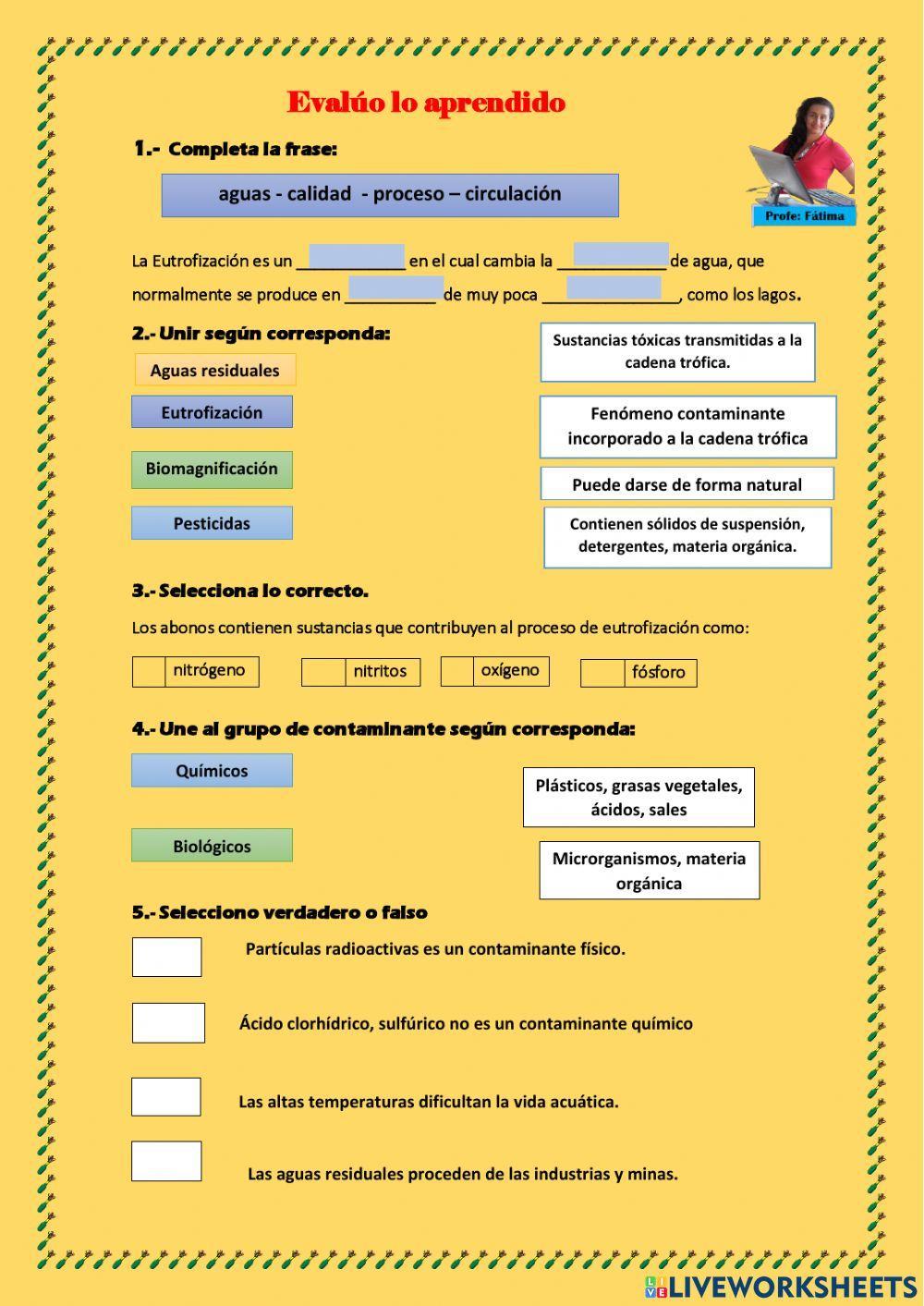 Contaminación del Agua