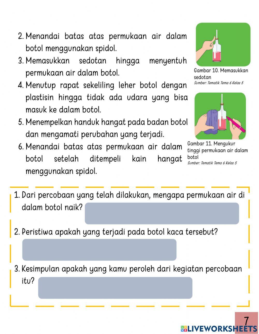 Subtema 2 -Perpindahan Kalor di Sekitar Kita-