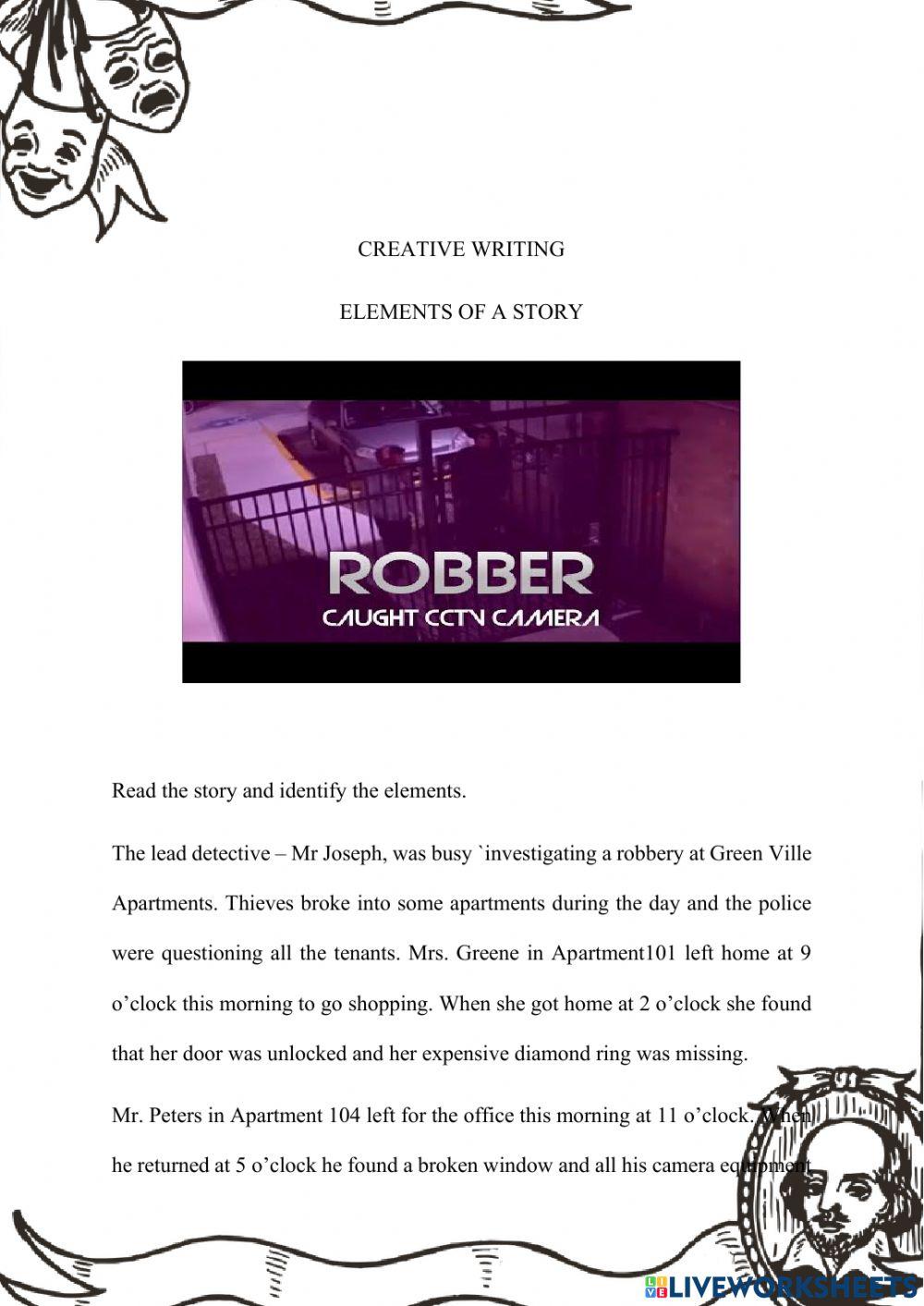 Creative Writing Test