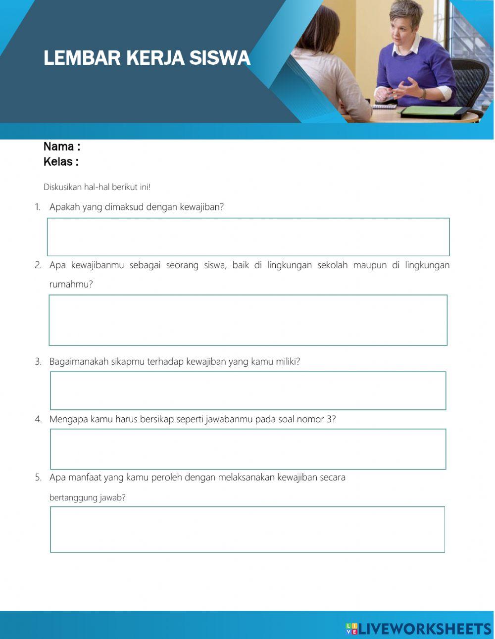 Kewajiban Sebagai Warga Negara