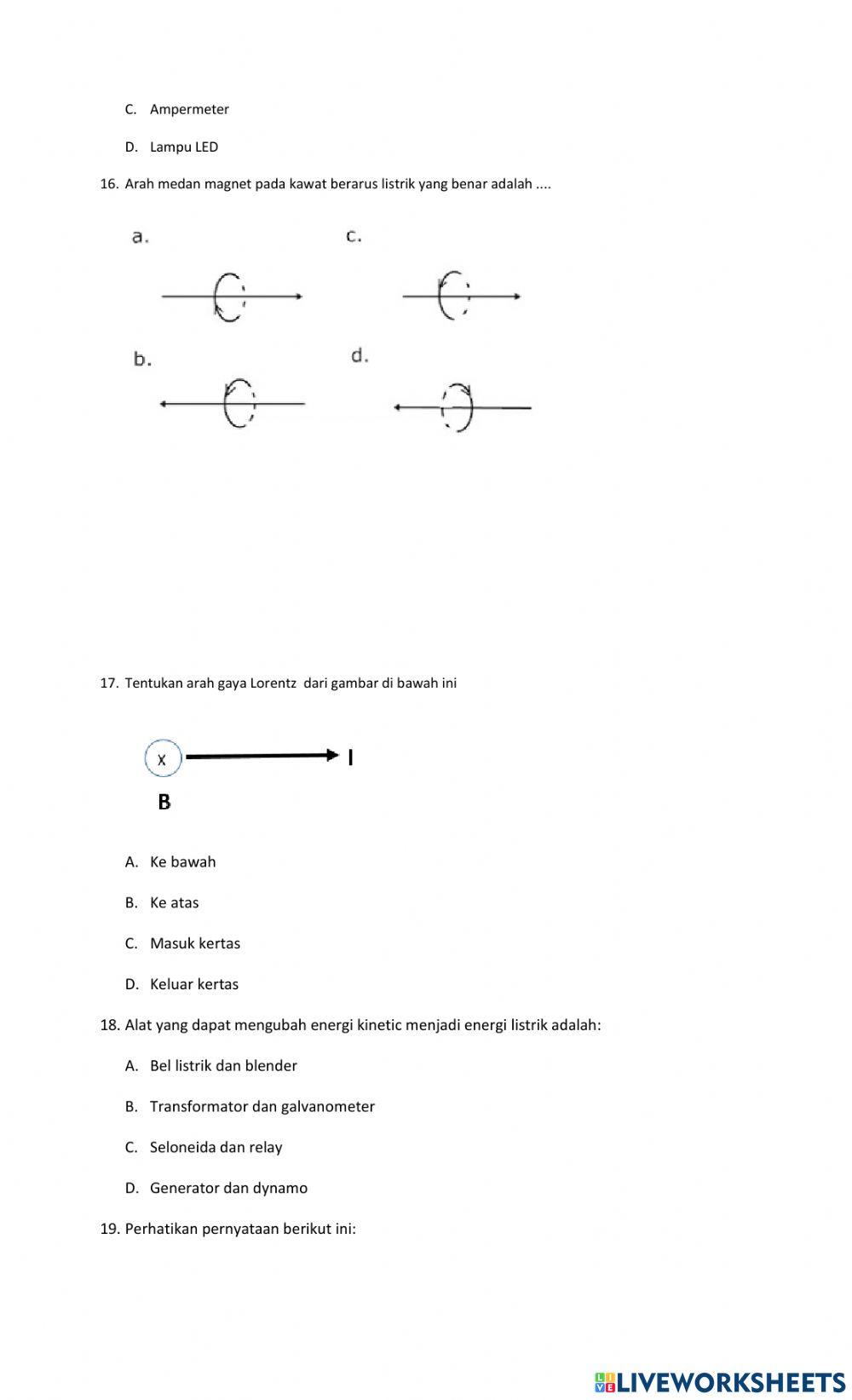 Uh kemagnetan bab i semster genap