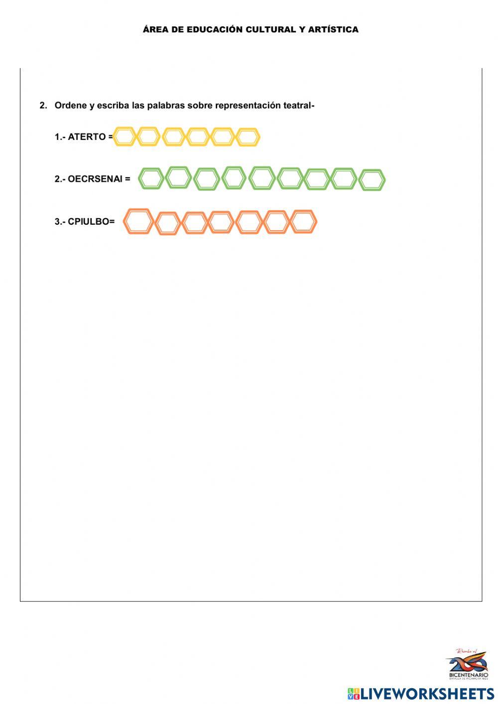 Representación teatral