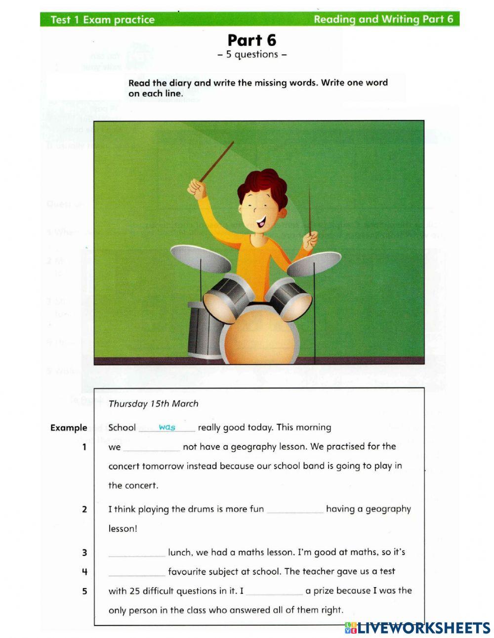 2735820 a2 flyers mini trainer reading and writing