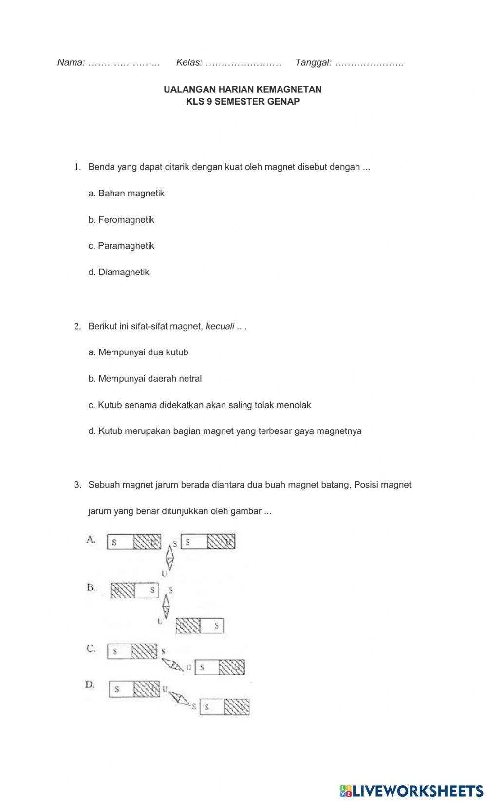 Uh kemagnetakl9 smster genap