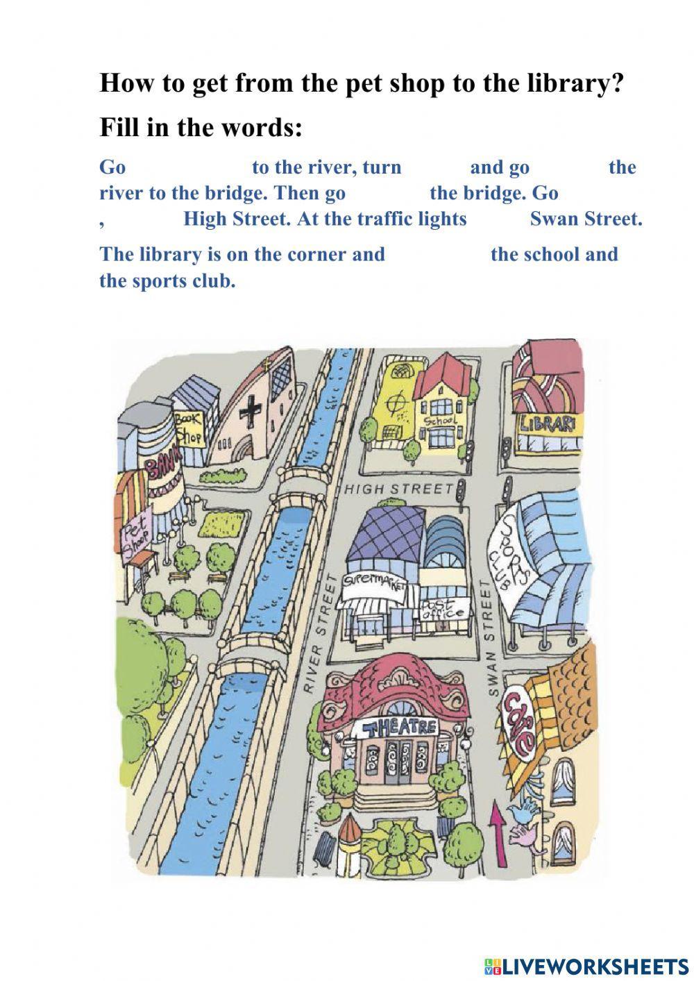 Prepositions of place and movement