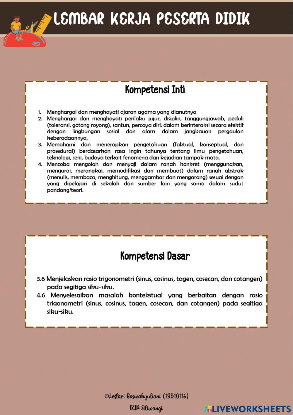 Lkpd perbandingan trigonometri pert 4