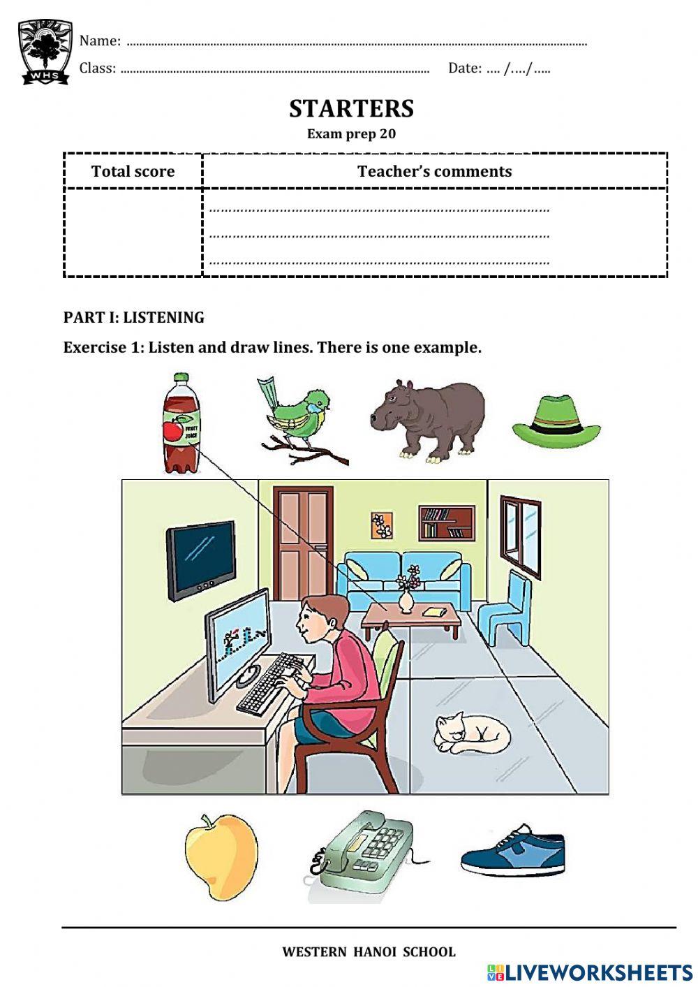 Grade 2 - Week 25 - Exam