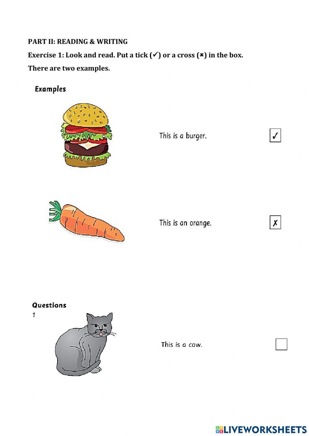 Grade 2 - Week 25 - Exam