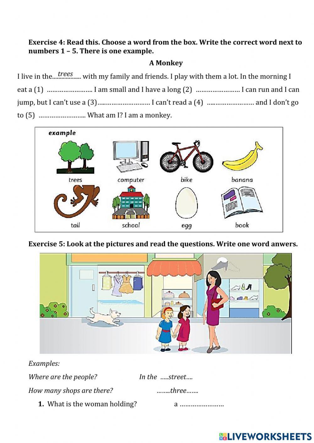 Grade 2 - Week 25 - Exam