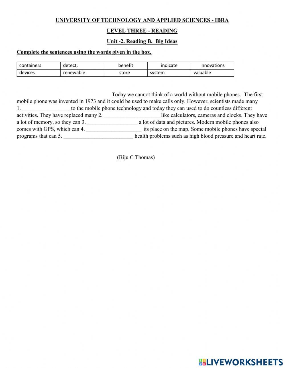 U2 RB voc mobile phones