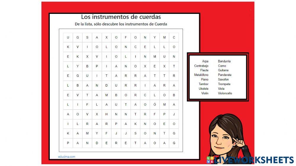 Instrumentos de Cuerdas