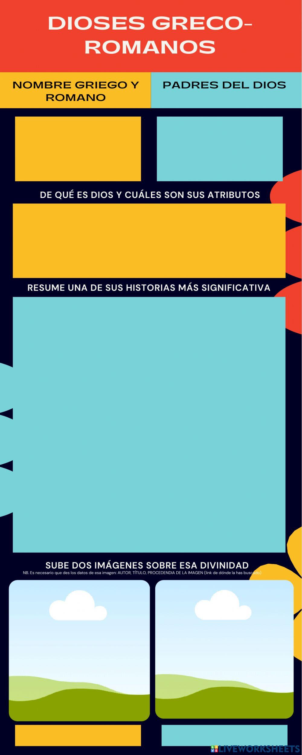 Ficha divinidad greco-latina