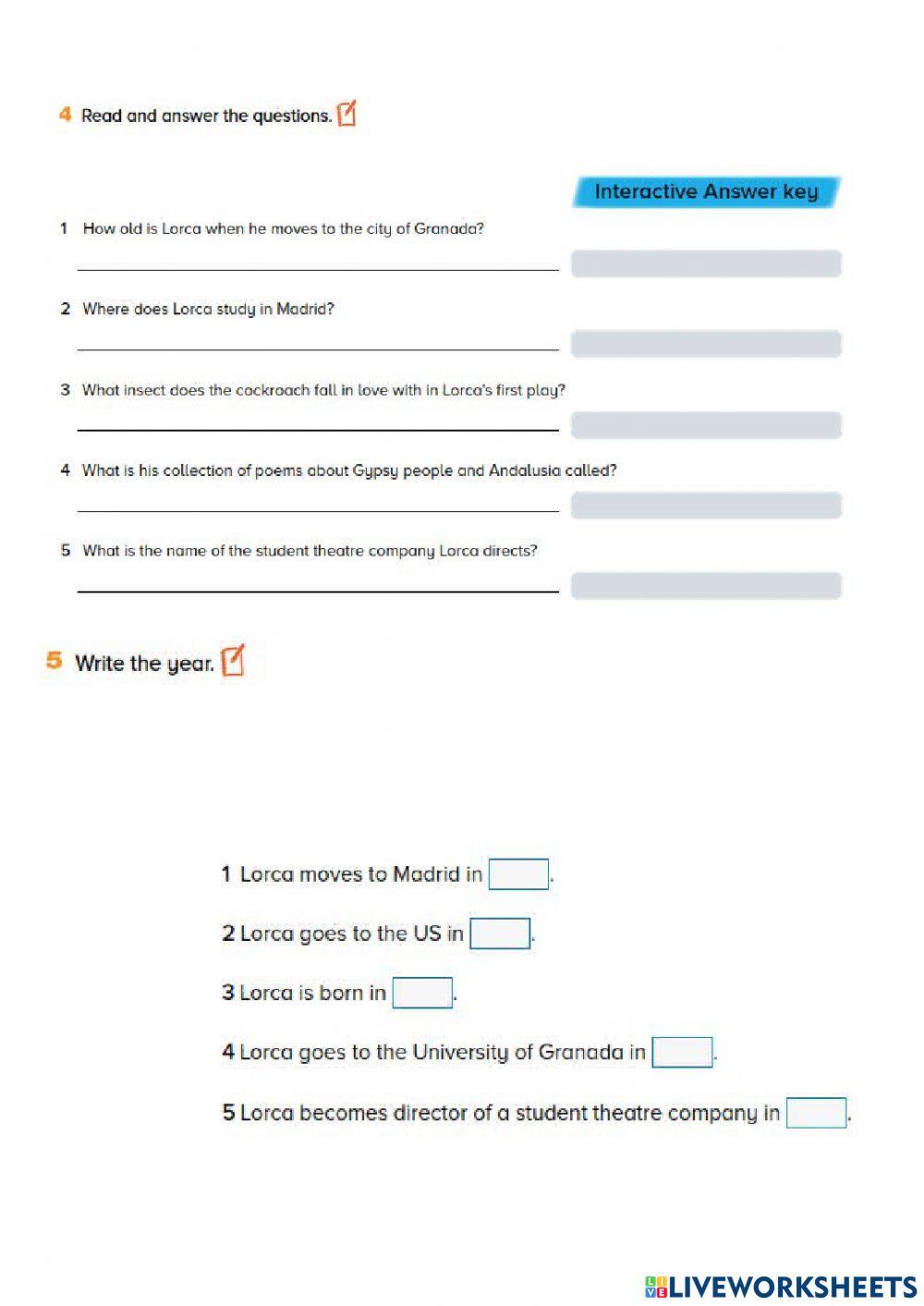 Writers in Andalusia