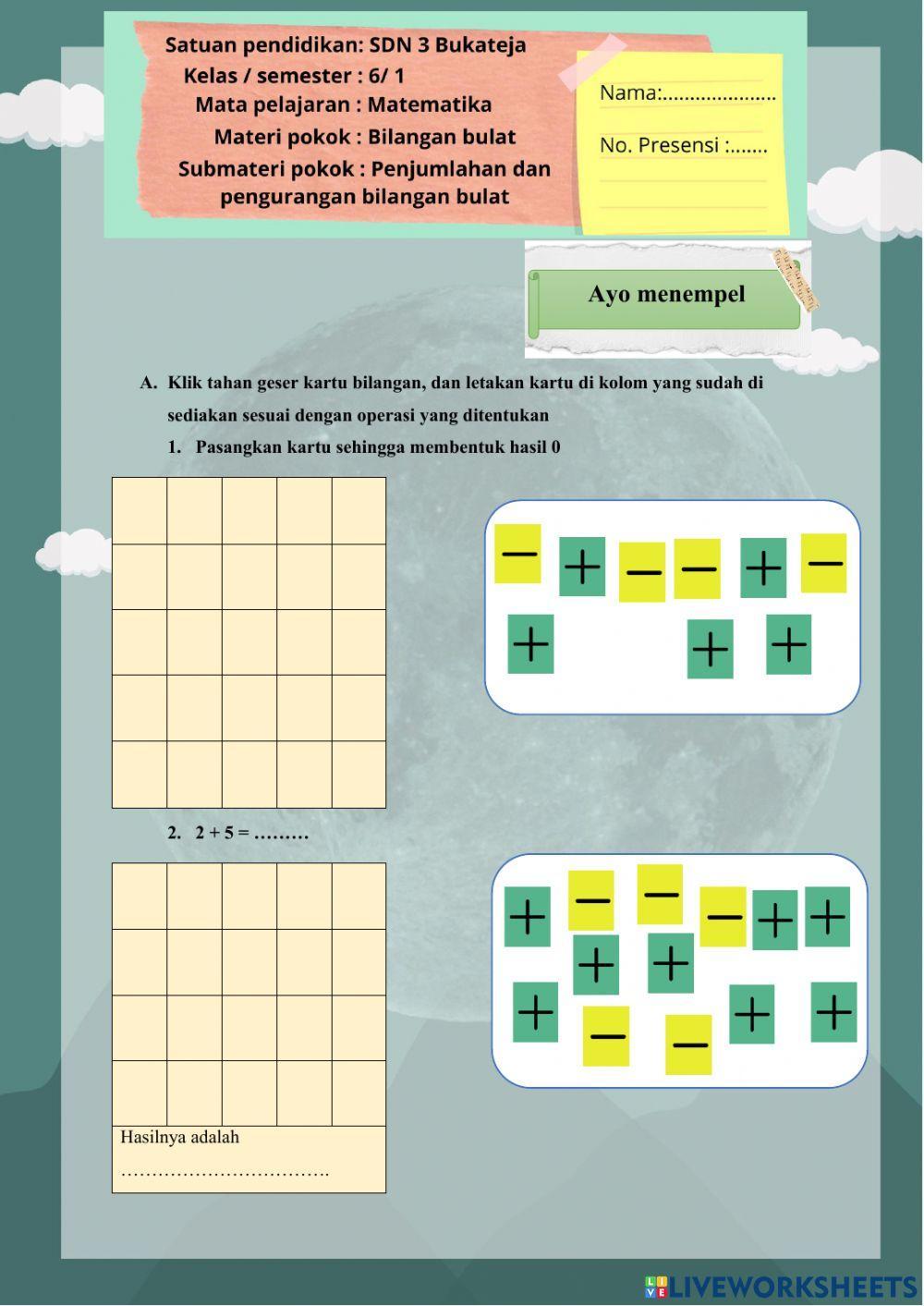 Lkpd matematika kelas 6