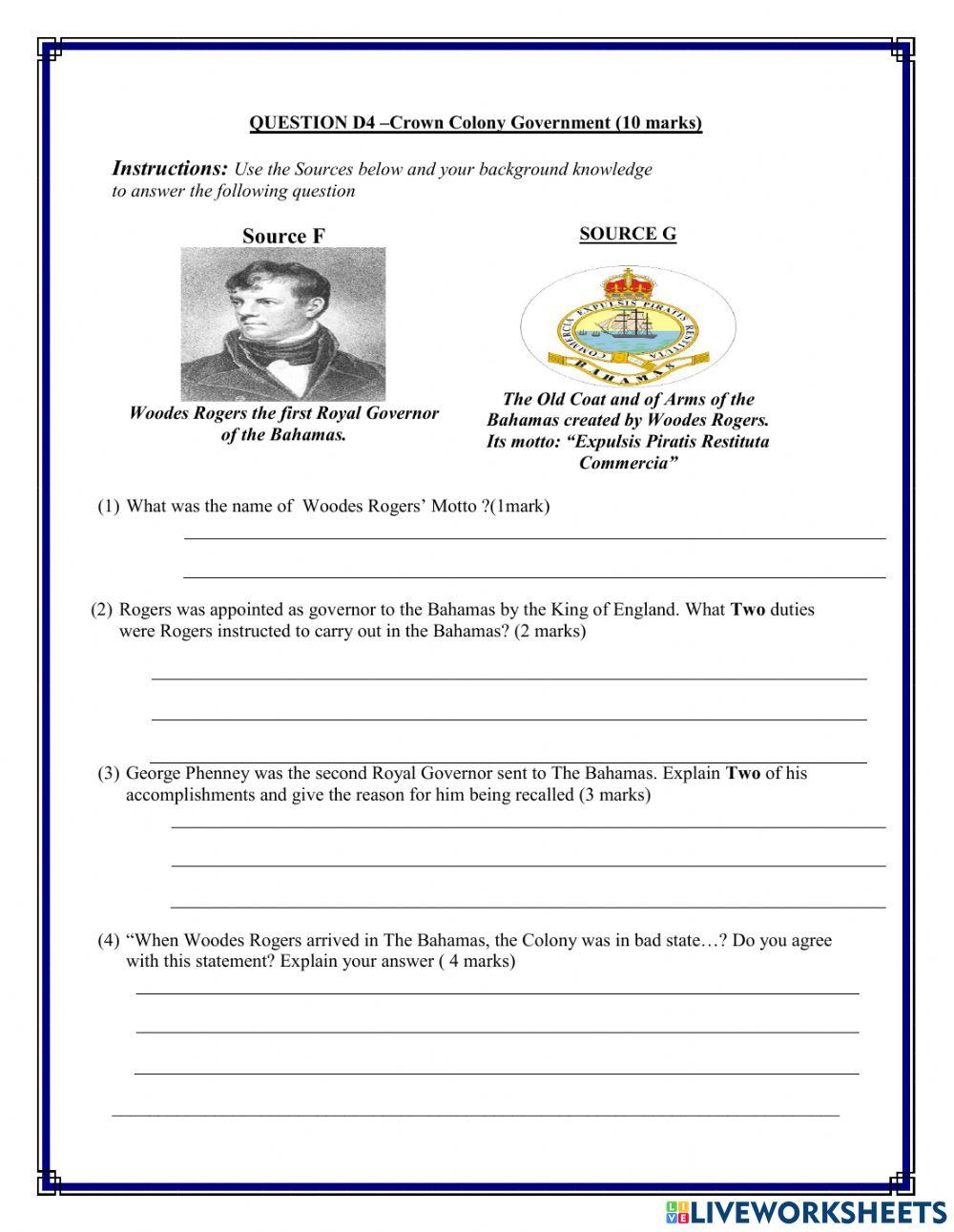 Crown Colony Government