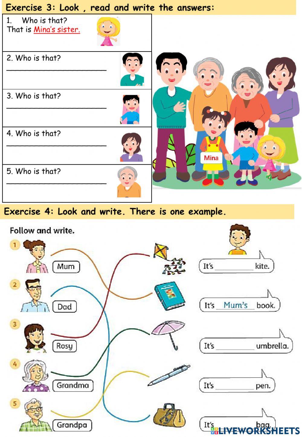 Family And Friend 3) Review Unit Worksheet Live Worksheets, 56% OFF