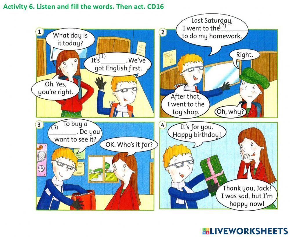 Listening and acting