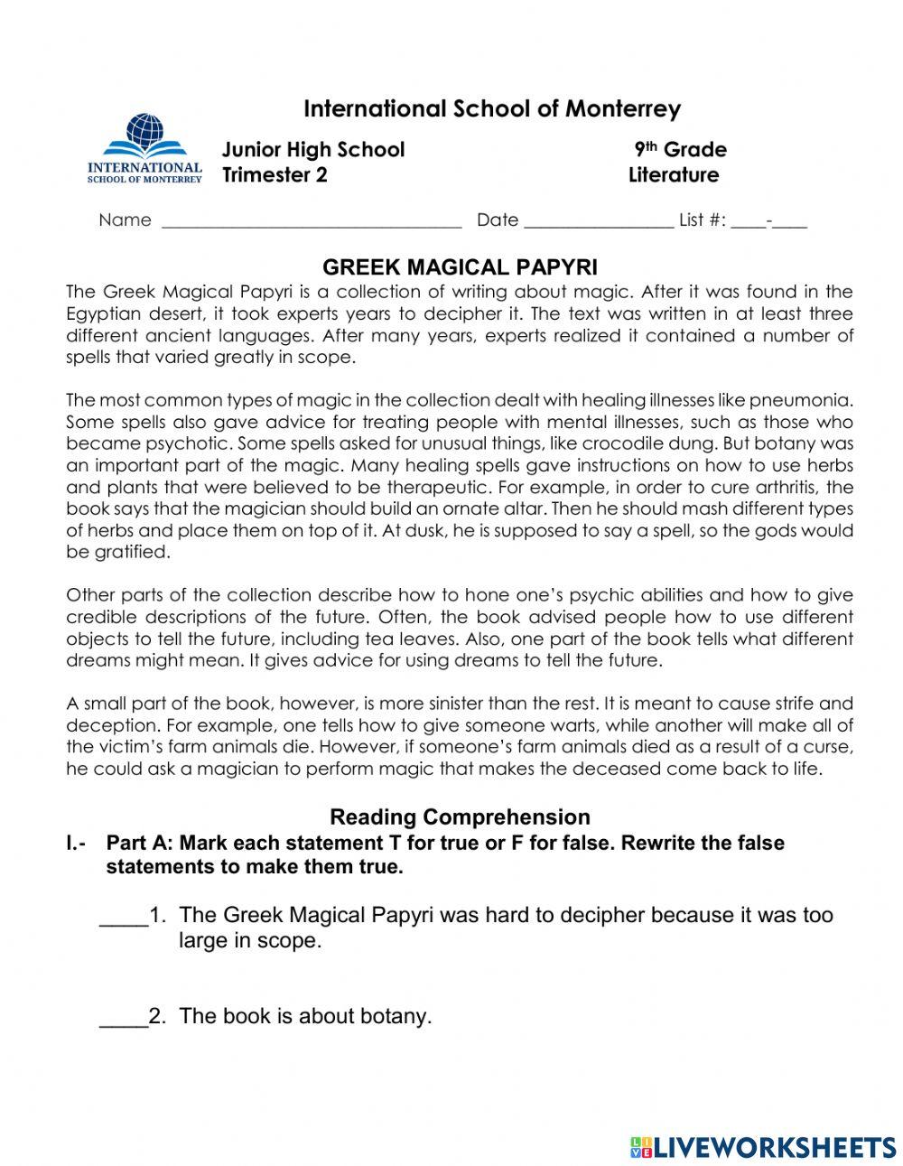 9-RC Literature Greek