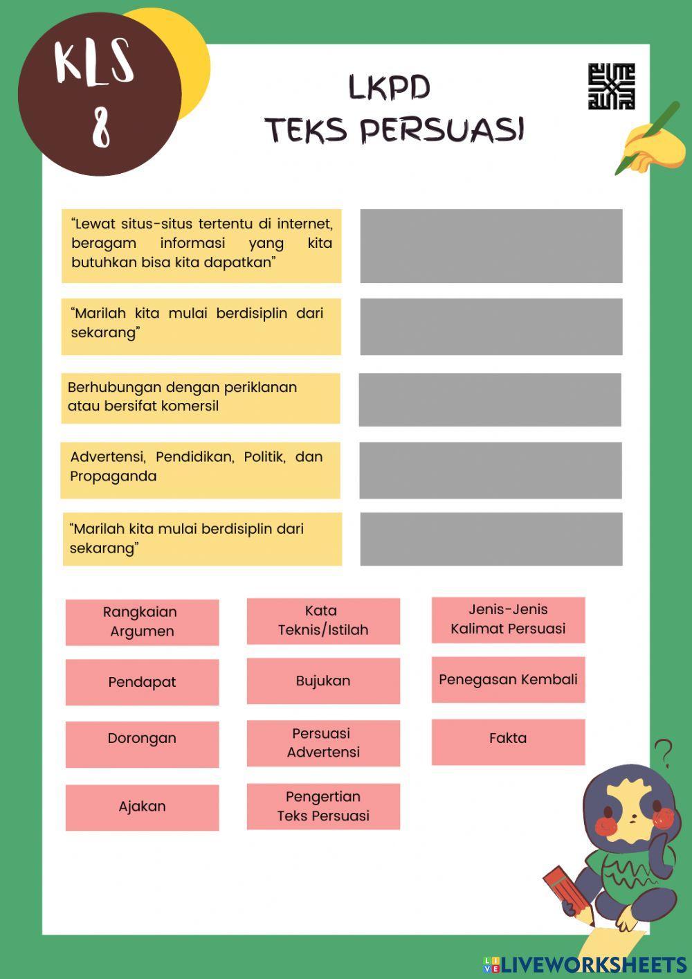 Lkpd teks persuasi