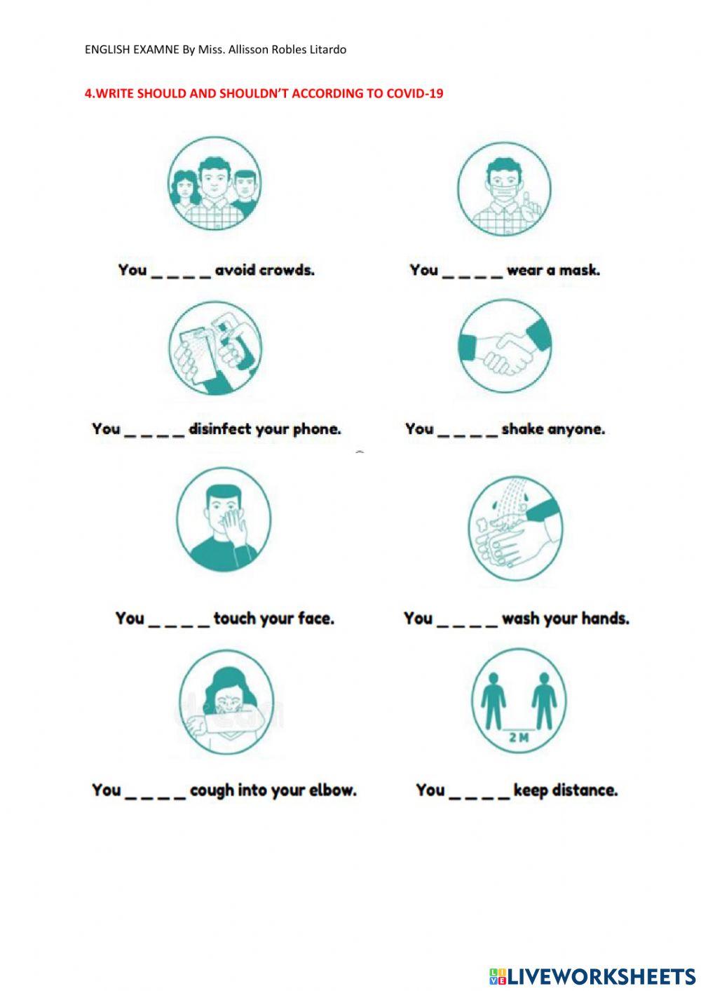 Fourth exam segundo quemestre