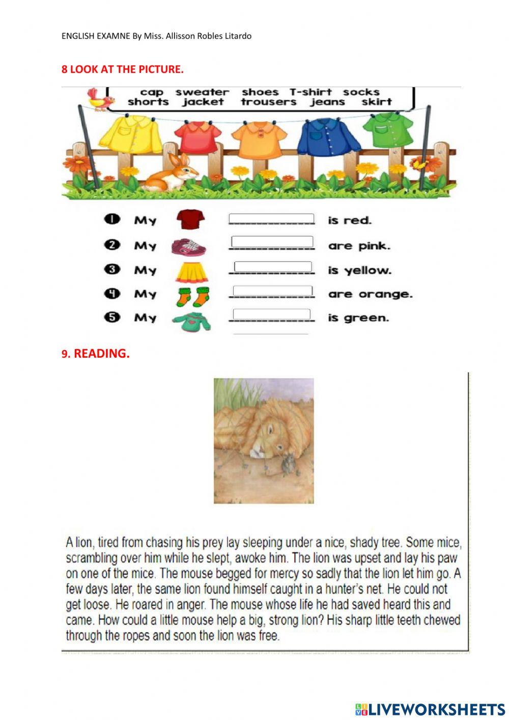 Fourth exam segundo quemestre