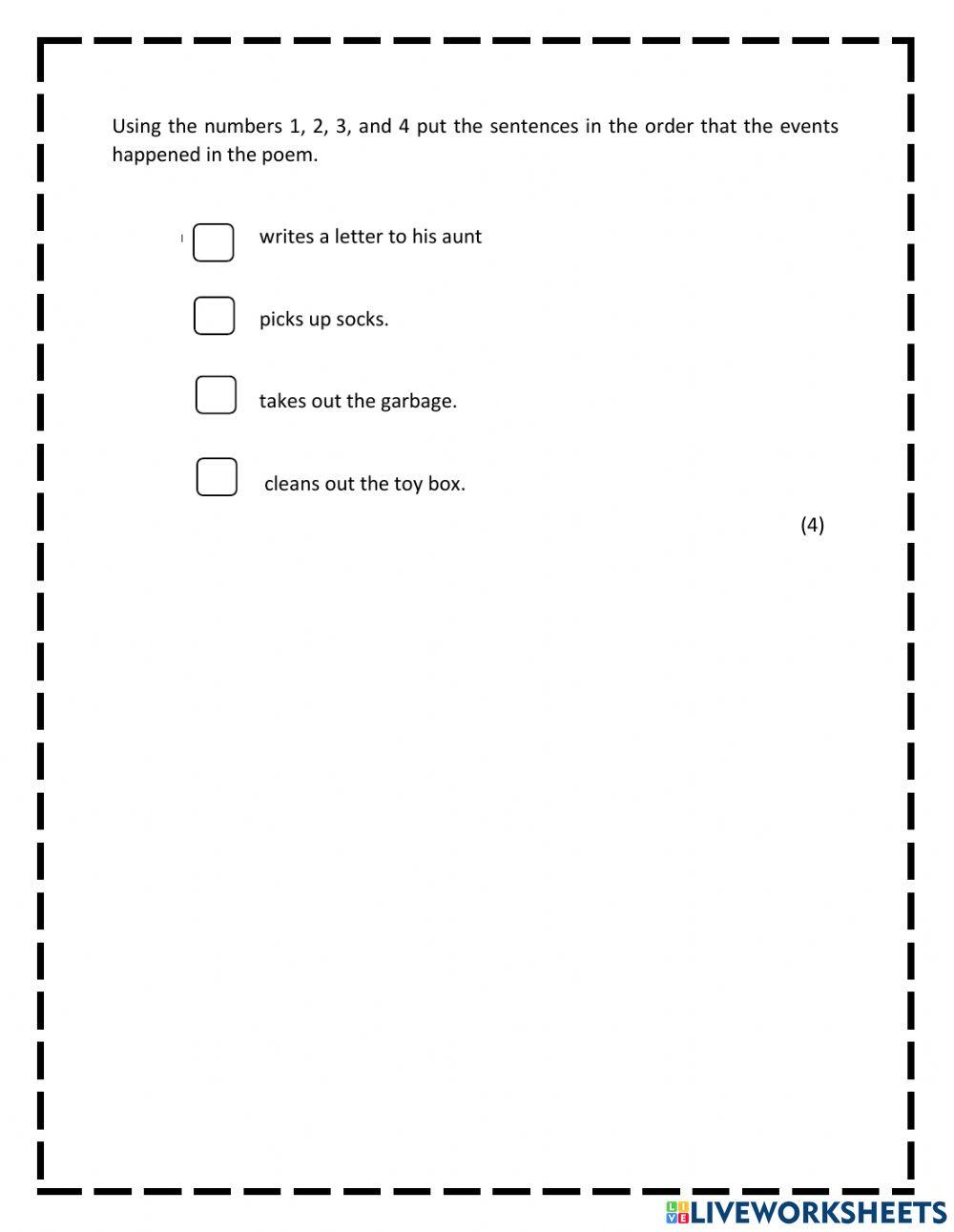 G.l.a.t grade 3 comprehension