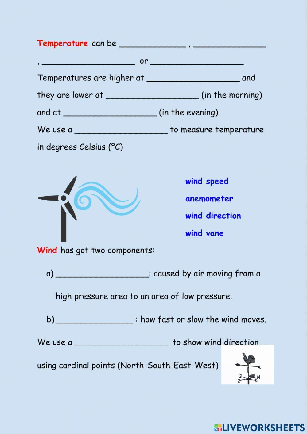 Weather elements