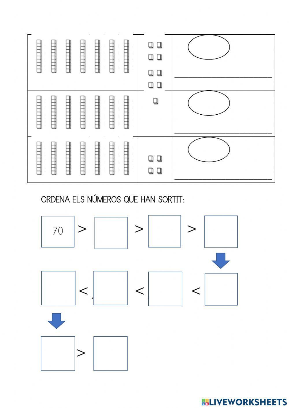 Números família del 70