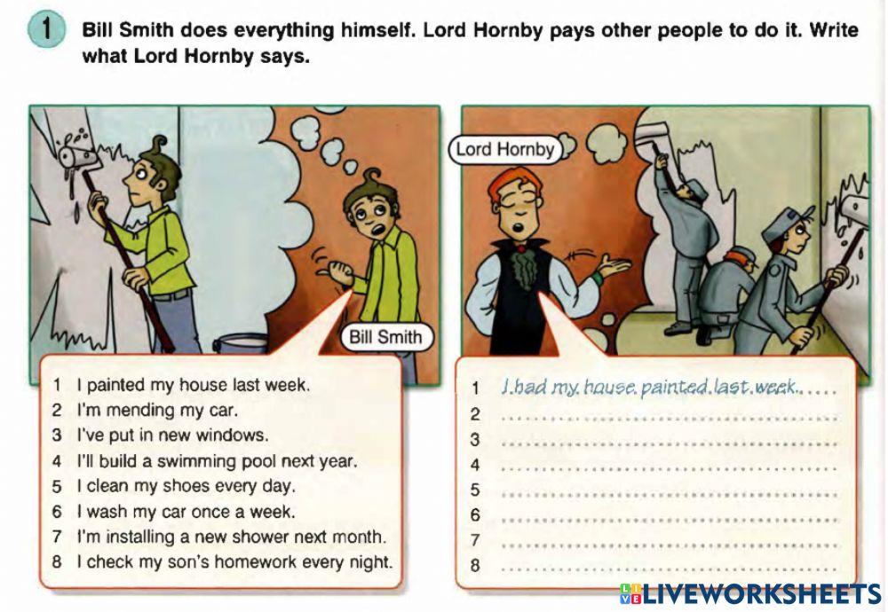 Causative Form (Have something Done)-1