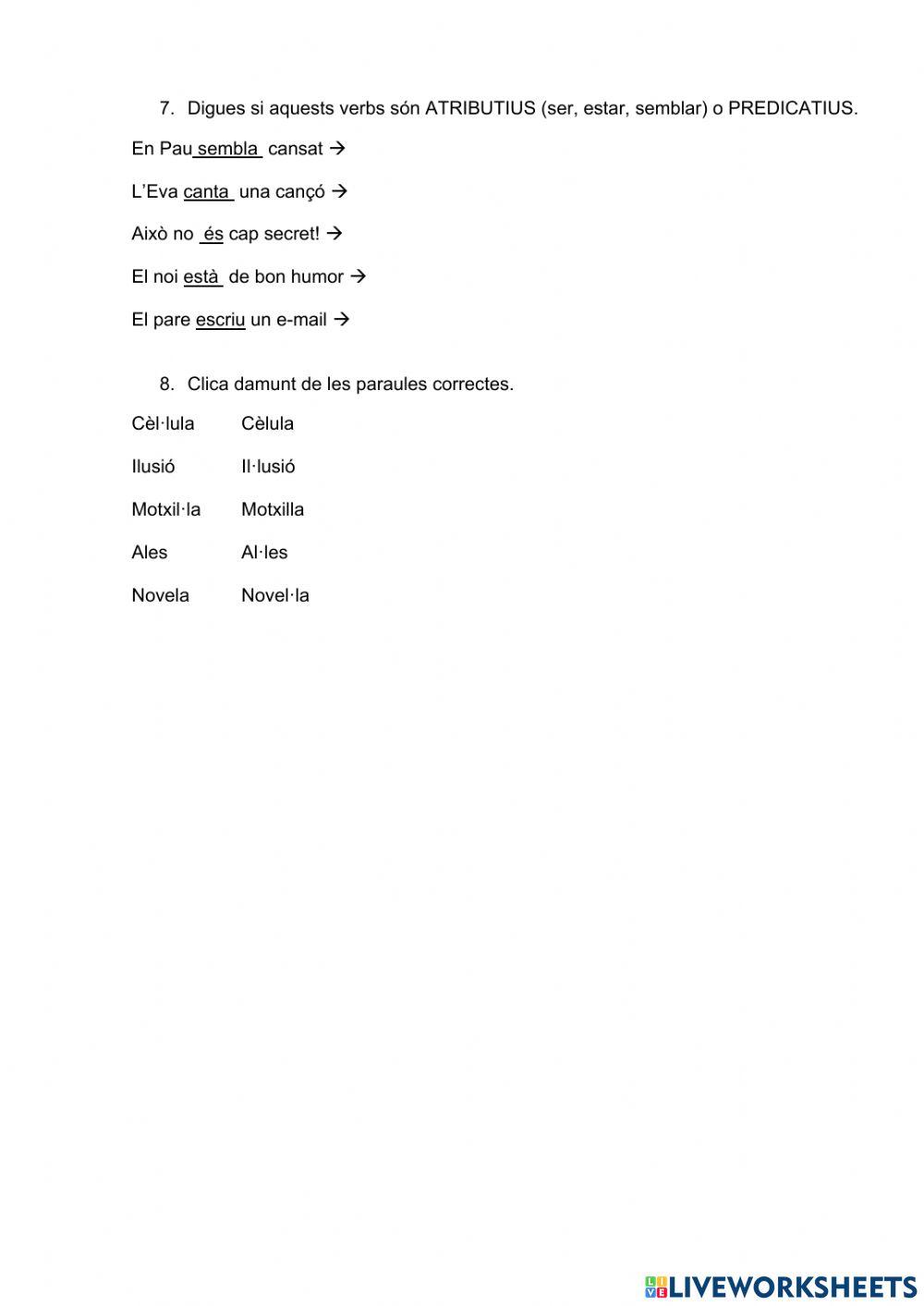 Repàs AD 6è Tema 5