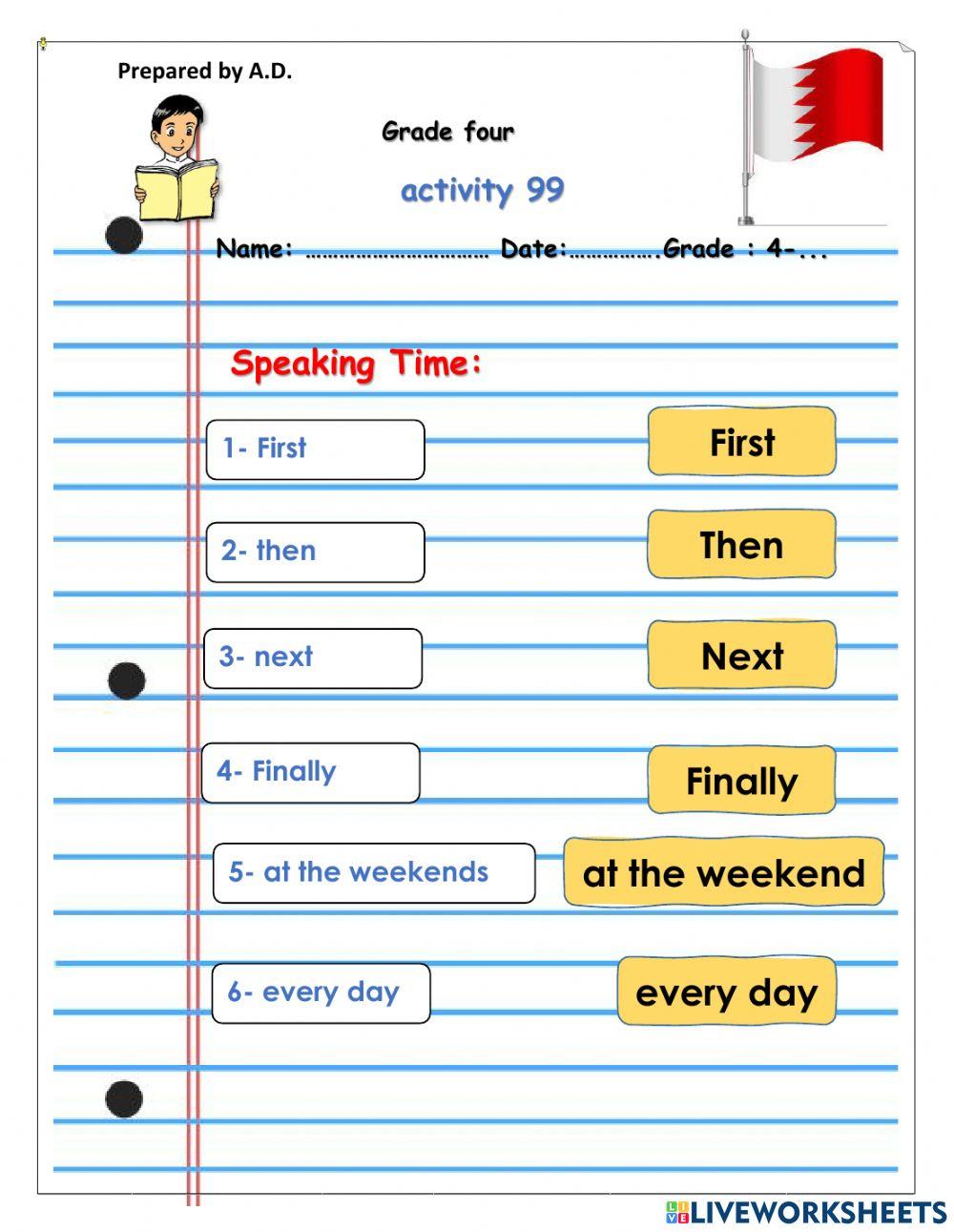 1877942 | Listen and speak | Hasnaegy | LiveWorksheets