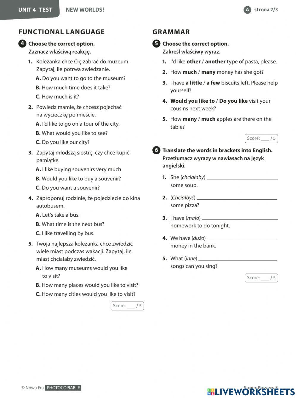 super powers 5 unit 4 