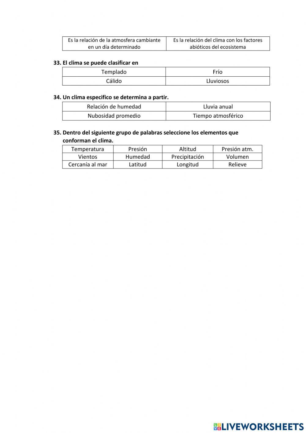 Cuestionario Oral 7mo EGB CCNN 2doQuim