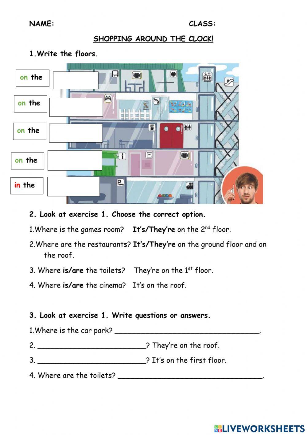 Shopping around the clock