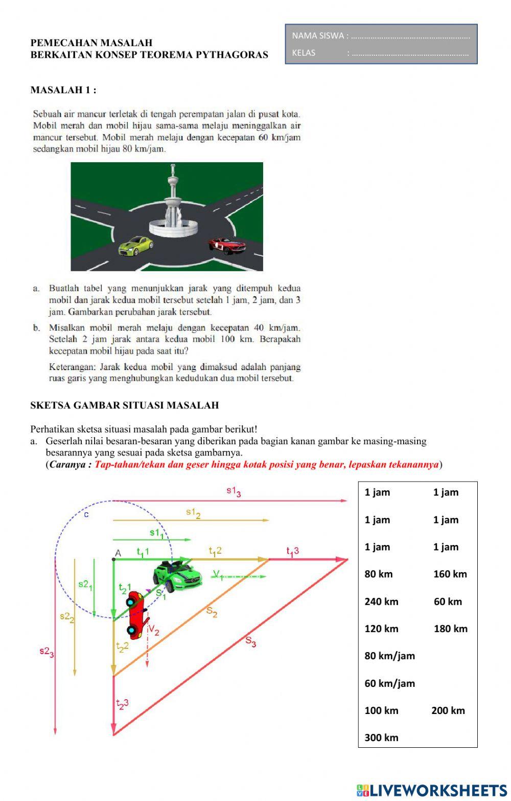 Pemecahan Masalah Teorema Pythagoras